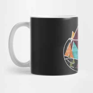 Glass Geometric Mug